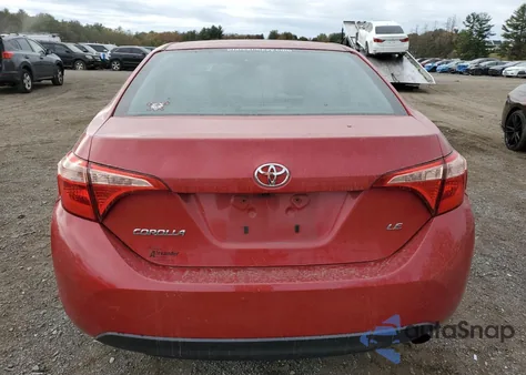 2017 Toyota Corolla L из США, поврежденный, VIN 2T1BURHE9HC767669